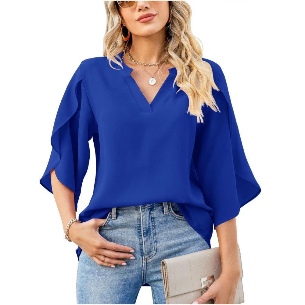 Paisley™ | Elegant Ruffle Blouse