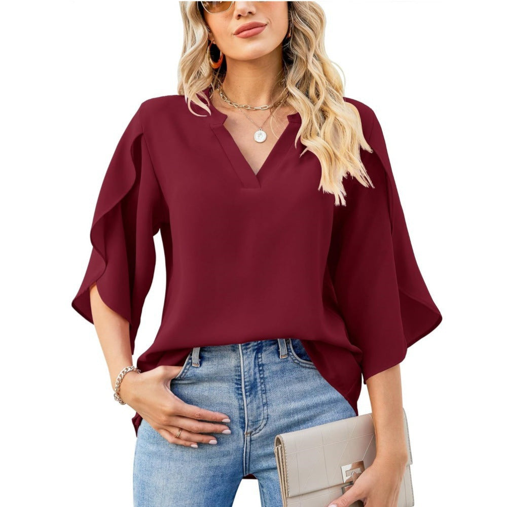 Paisley™ | Elegant Ruffle Blouse