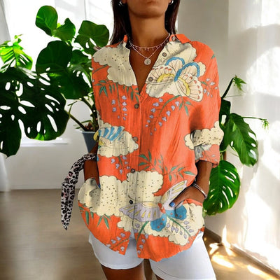 Teagan™ | Elegant & Floral Blouse