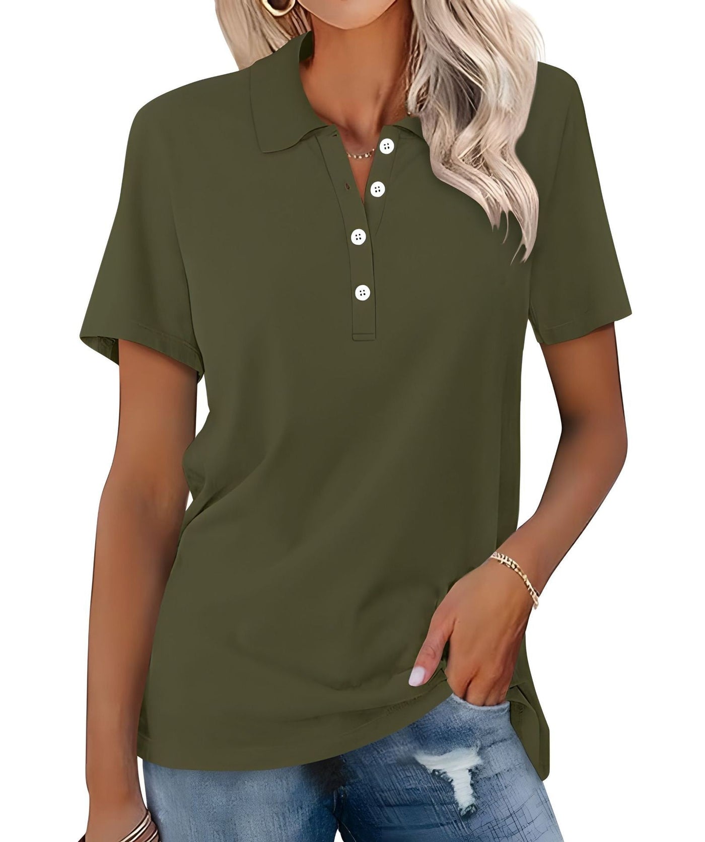 Maélysse™ | Elegant Polo Shirt