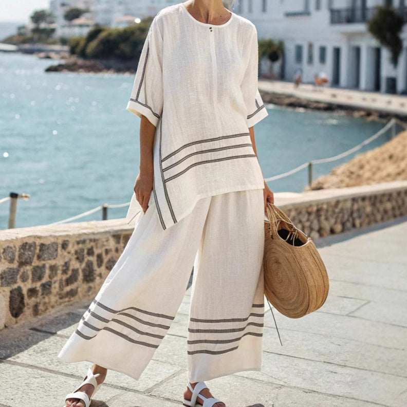 Roselya™ | Timeless Stripe Set