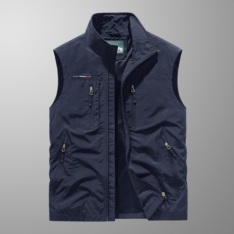 Alrick™ | Lightweight Multi-Pocket Utility Vest