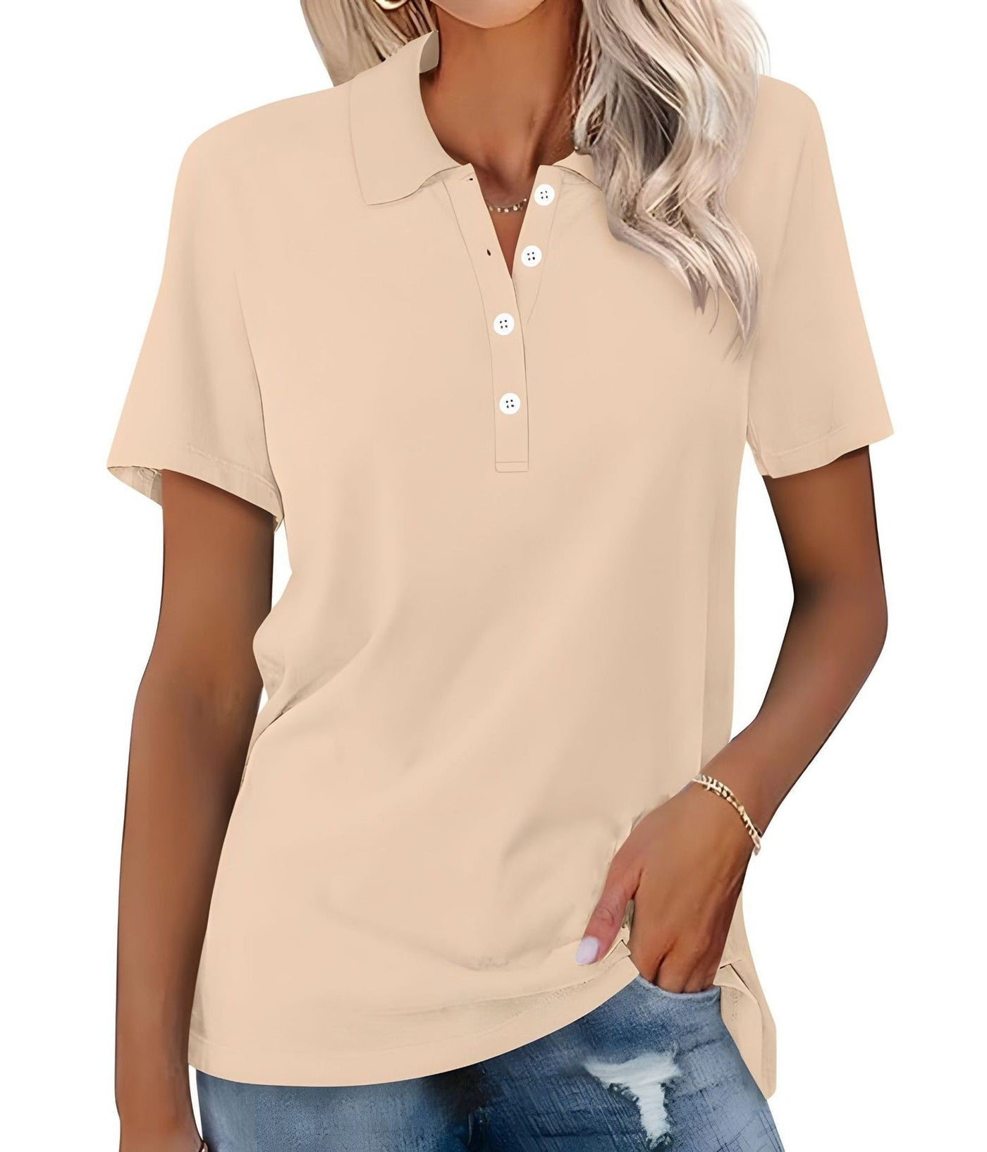 Maélysse™ | Elegant Polo Shirt