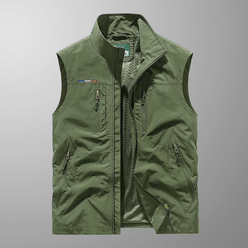 Alrick™ | Lightweight Multi-Pocket Utility Vest