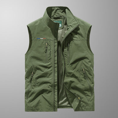 Alrick™ | Lightweight Multi-Pocket Utility Vest