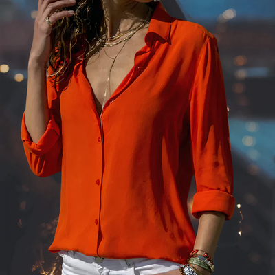 Elfride™ | Timeless Button-Up Blouse