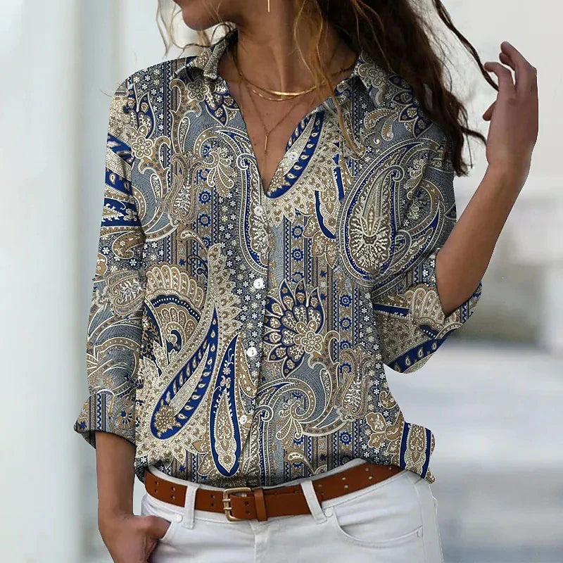 Meadow™ | Elegant Floral Shirt