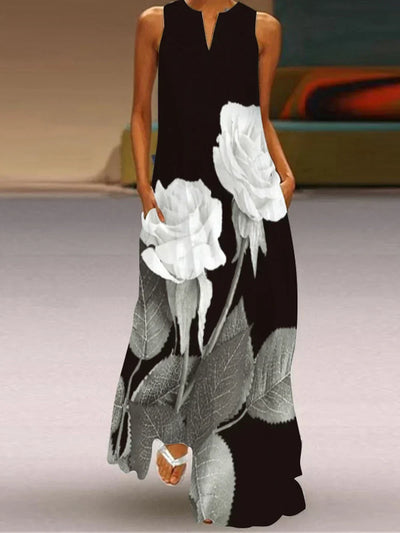 Vélya™ | Butterfly Bloom A-Line Dress