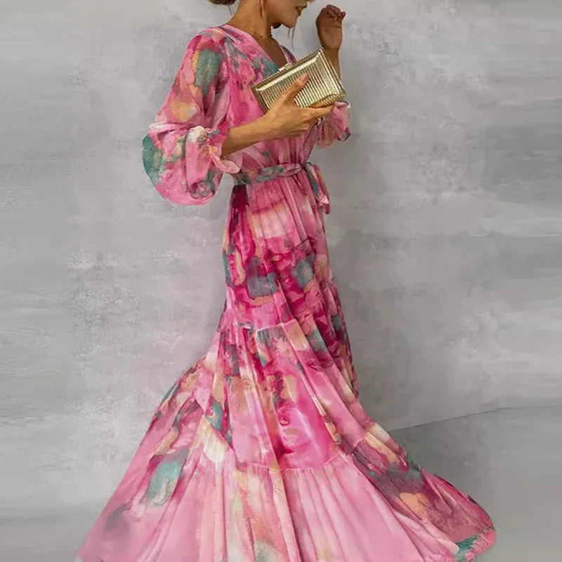 Emily™ | Elegant Floral Dress