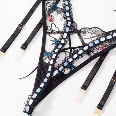 Juliette™ | 3-Piece French Lingerie Set