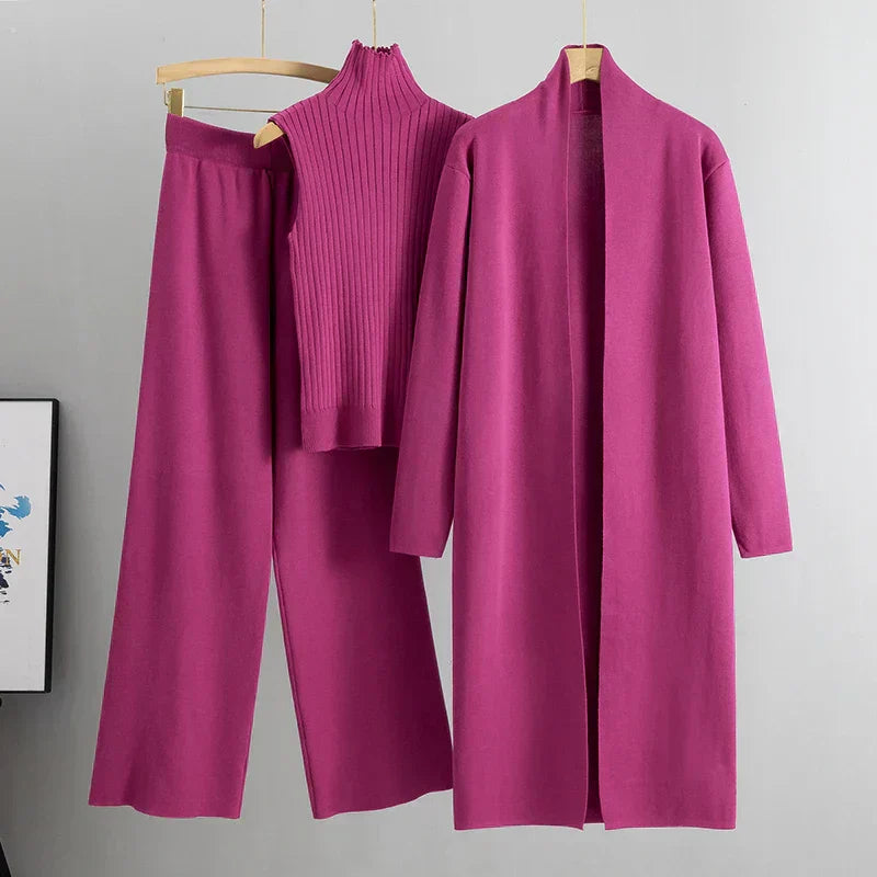 Seraphina™ | 3-Piece Knit Lounge Set