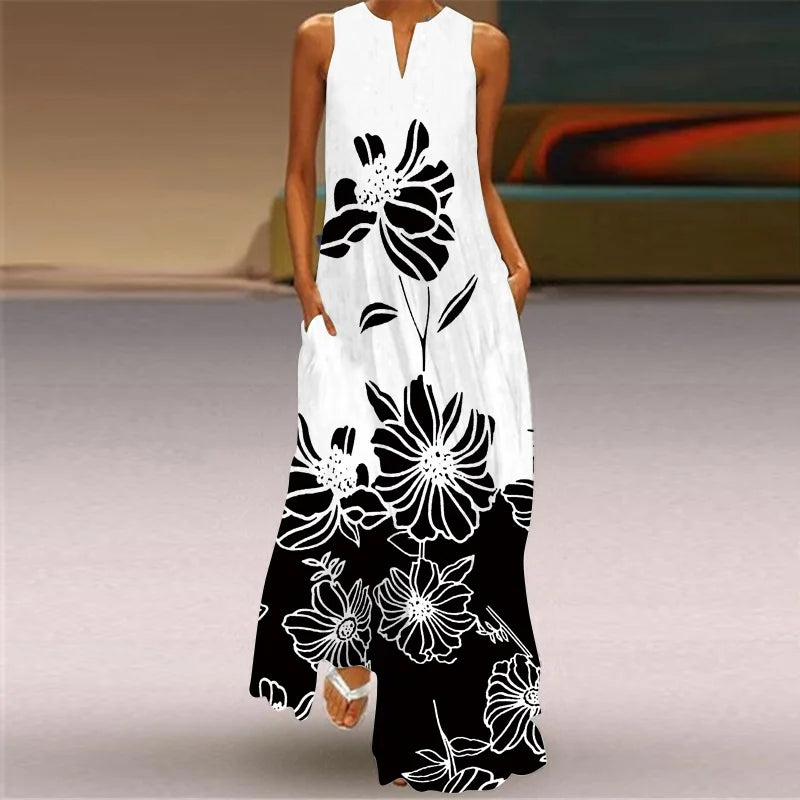 Vélya™ | Butterfly Bloom A-Line Dress
