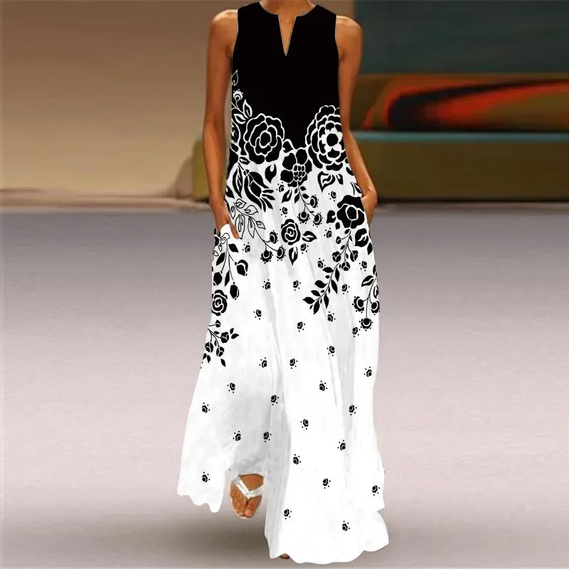 Vélya™ | Butterfly Bloom A-Line Dress