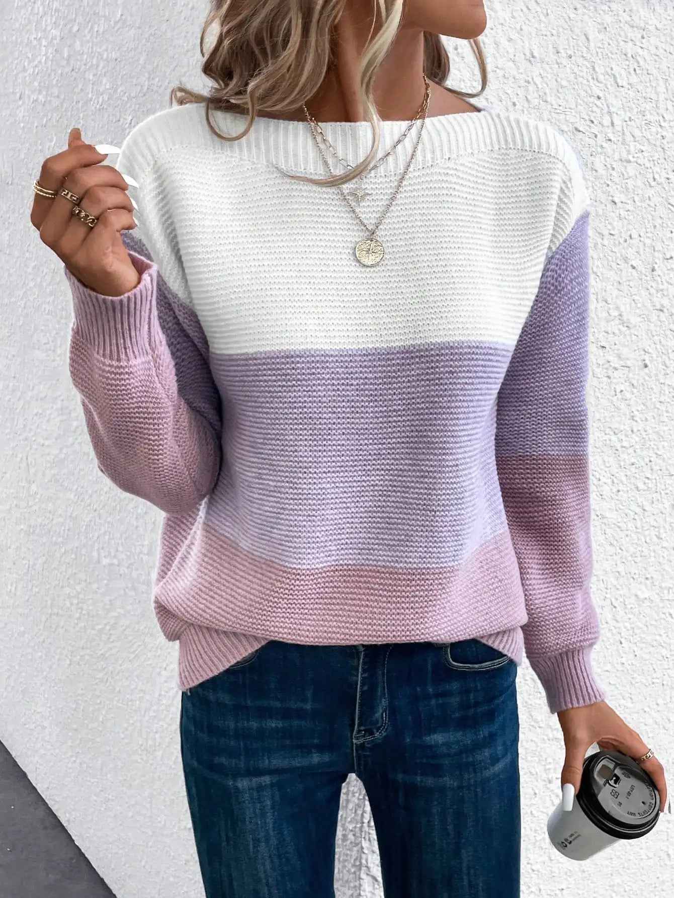 Aislyn™ | Women’s Color-Block Knit Sweater
