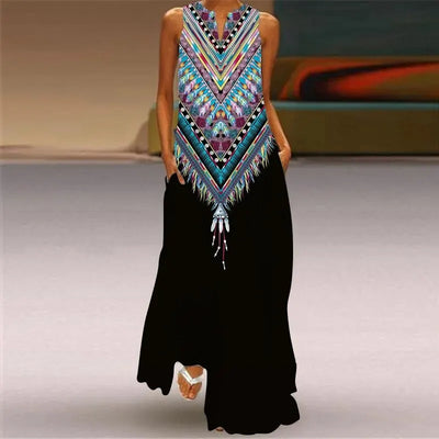 Vélya™ | Butterfly Bloom A-Line Dress