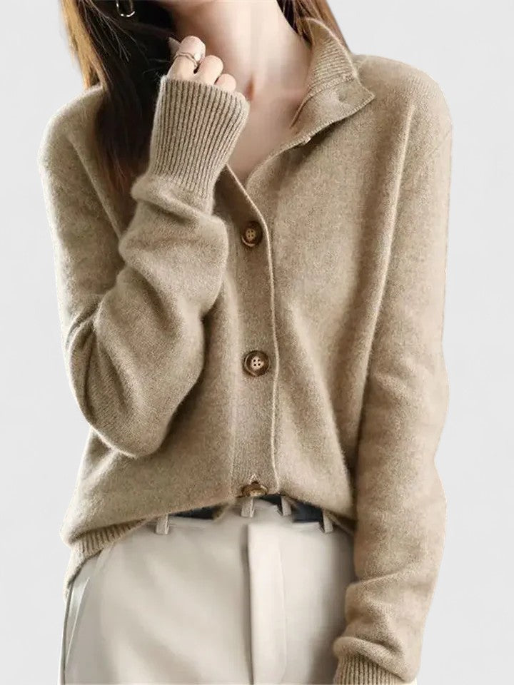 Amélise™ | Classic Button-Up Cardigan