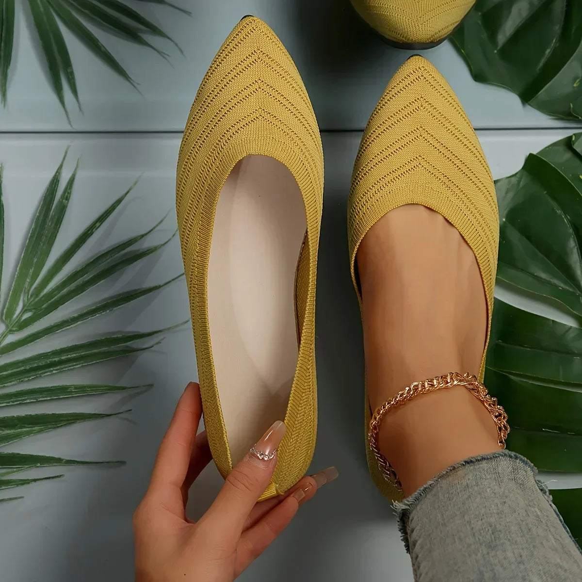 Livia™ | Pointed Ballet Flats