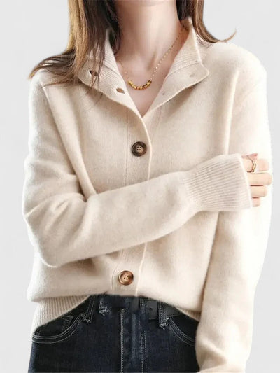 Amélise™ | Classic Button-Up Cardigan
