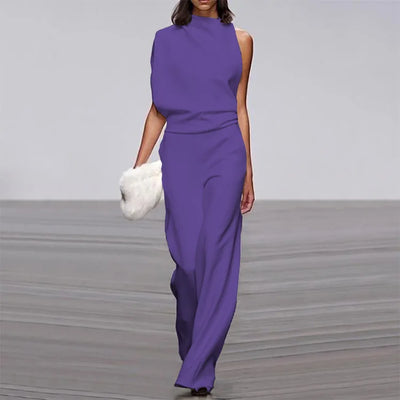 Chantelle™ | Modern Asymmetrical Jumpsuit