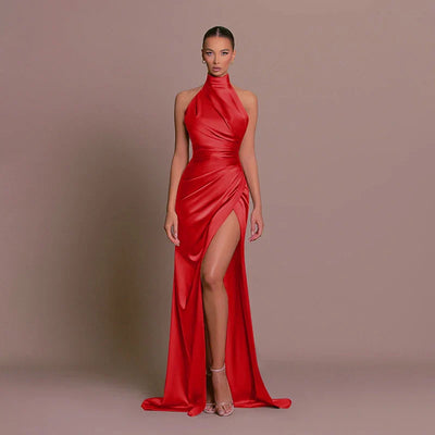 Cleo™ | Sleek Slit Gown