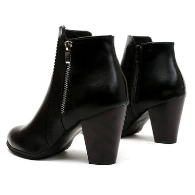 Elsa™ | Vintage Leather Ankle Boots