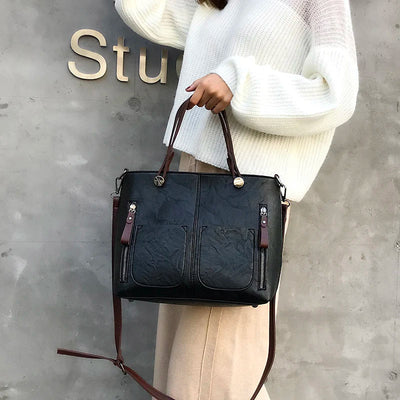 Rosalie™ | Women’s Vintage Leather Tote Bag