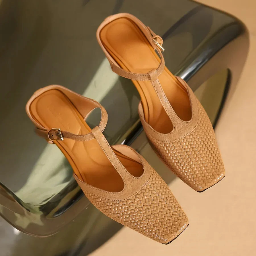 Keira™ | Leather Mules