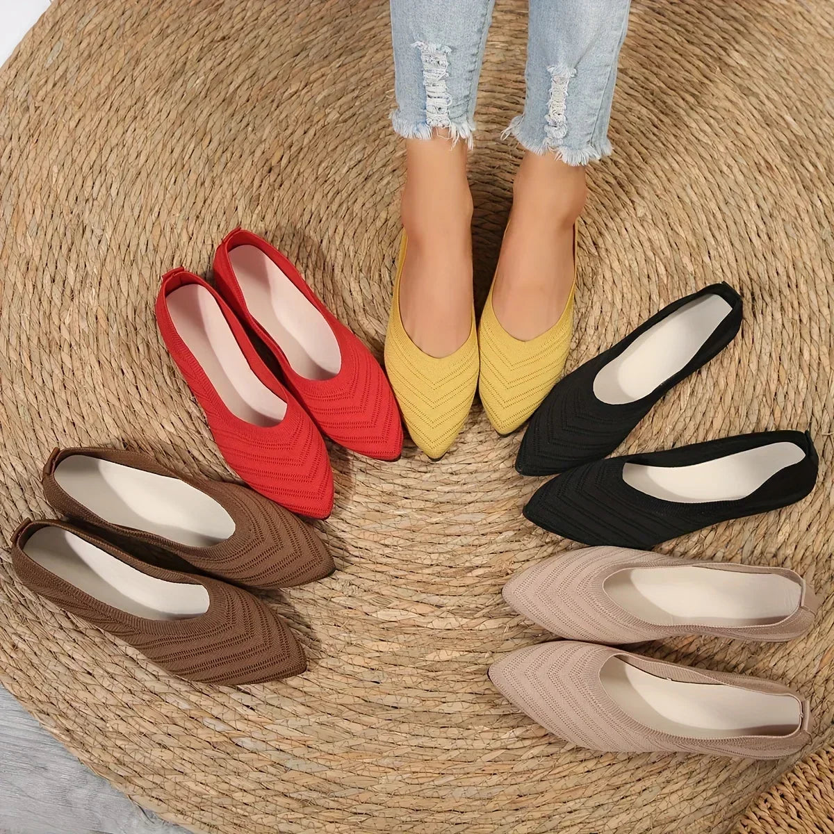 Livia™ | Pointed Ballet Flats