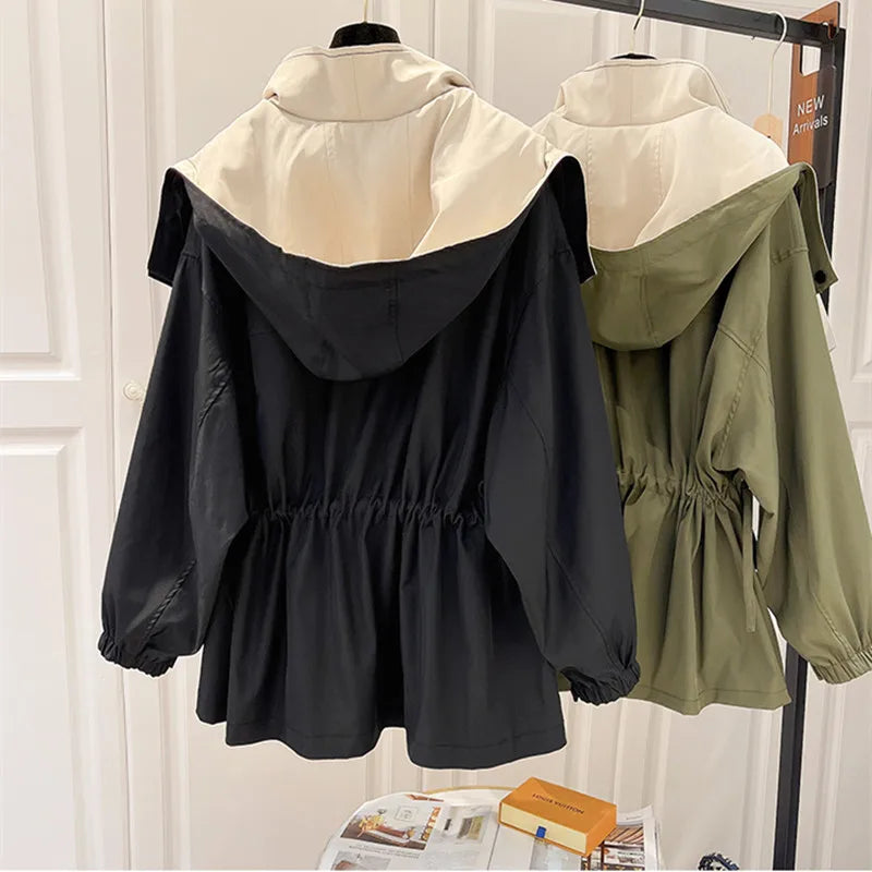 Amélys™ | Chic All-Weather Windbreaker Jacket