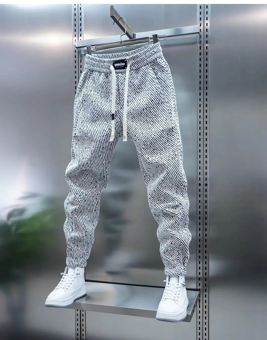 Hadrien™ | Casual trousers with pattern