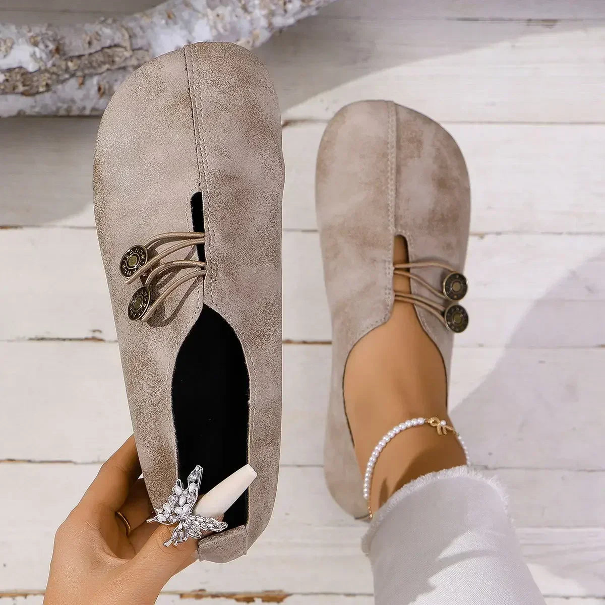 Greta™ | WILD LEATHER LOAFER