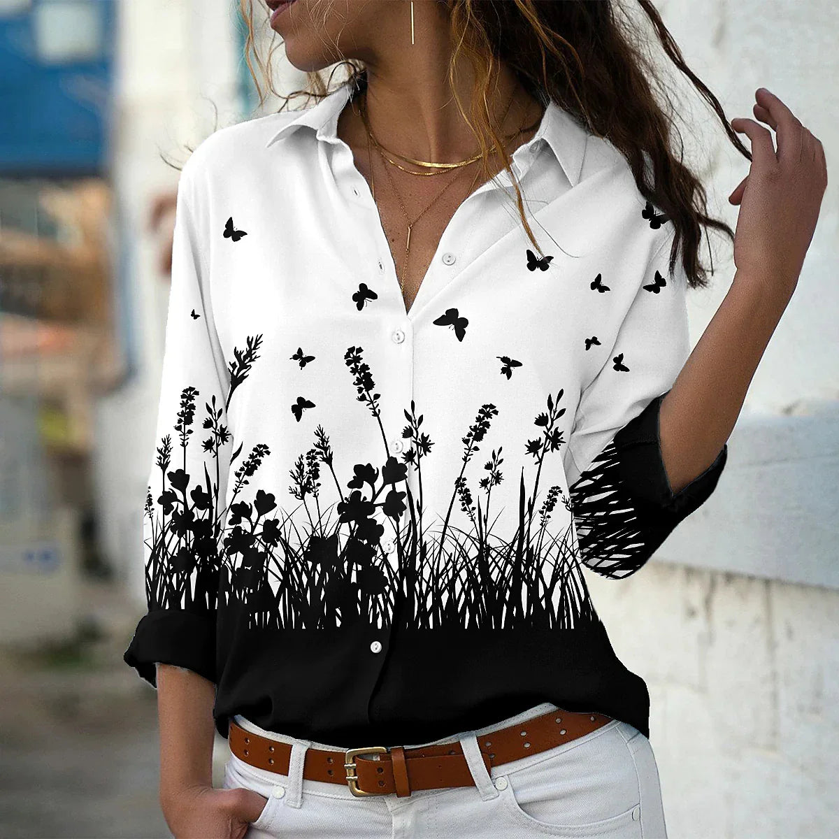 Ember™ | Fashion Print Shirt