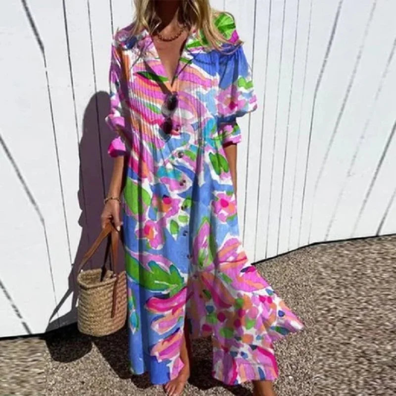 Christi™ | BLOOM BOLDLY MAXI DRESS