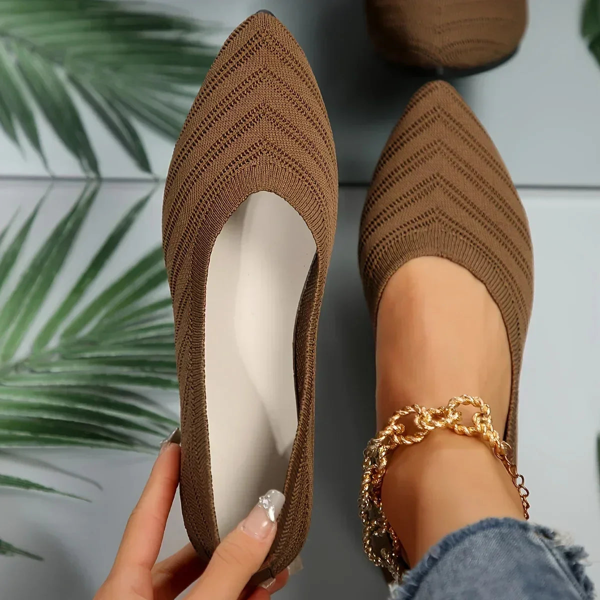 Livia™ | Pointed Ballet Flats