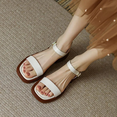Bérénia™ | Elegant Leather Sandals