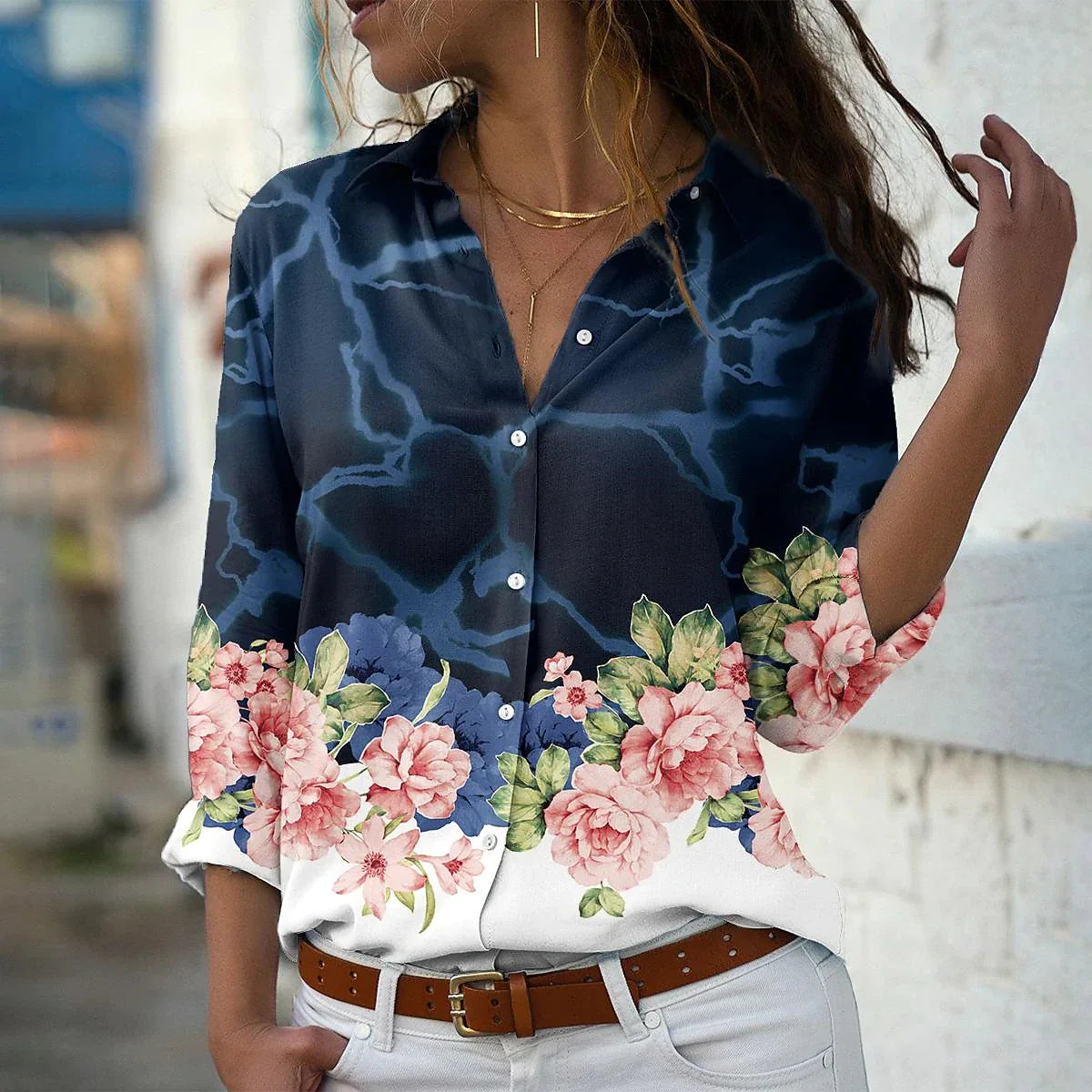 Ember™ | Fashion Print Shirt