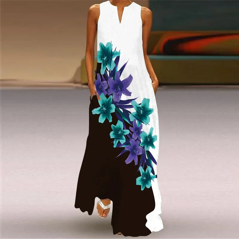 Vélya™ | Butterfly Bloom A-Line Dress