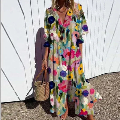 Sloane™ | Coastal Breeze Shirt Dress