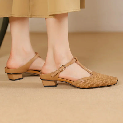 Keira™ | Leather Mules