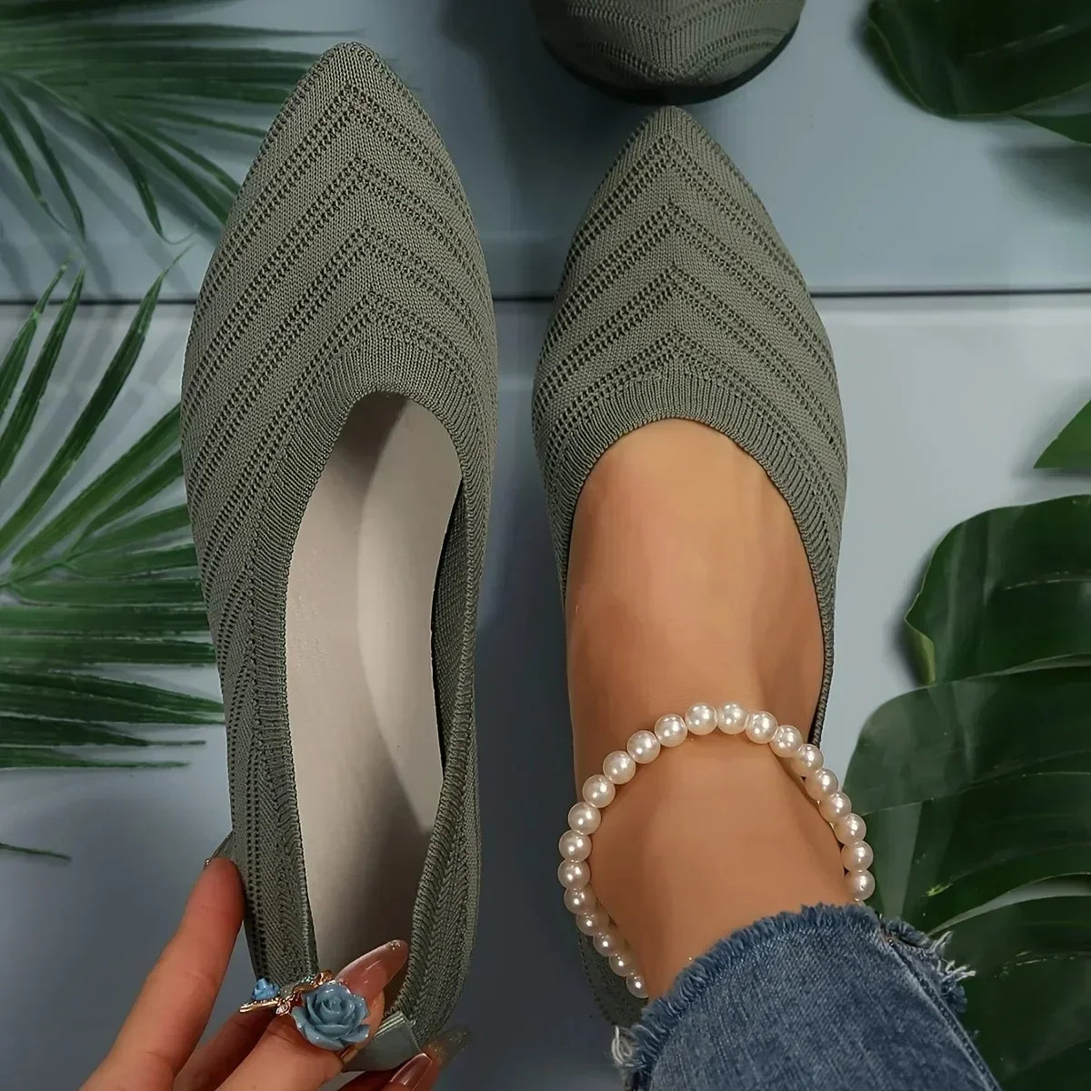 Livia™ | Pointed Ballet Flats