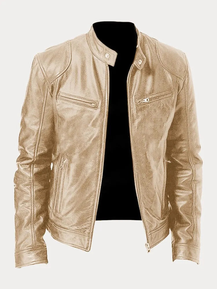 Thomas™ | Leather Jacket