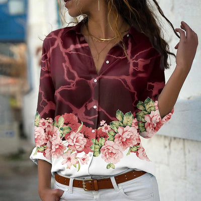 Ember™ | Fashion Print Shirt