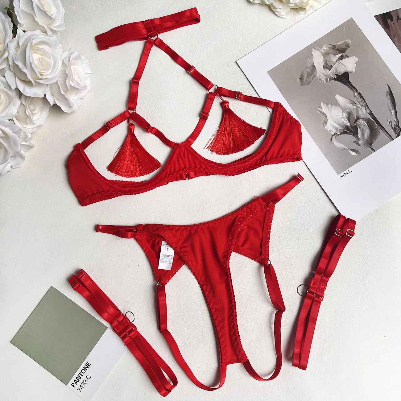 Layla™ | Tassle Lingerie Set
