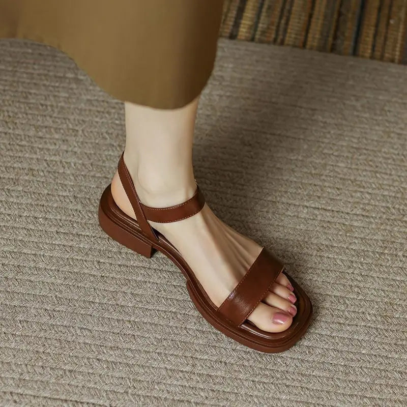 Bérénia™ | Elegant Leather Sandals