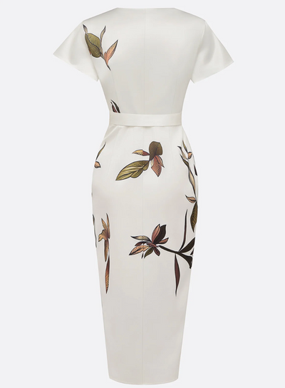 Aveline™ | Elegant Floral Wrap Dress