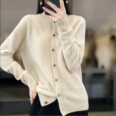 Solenne™ | Soft Knit Button Cardigan