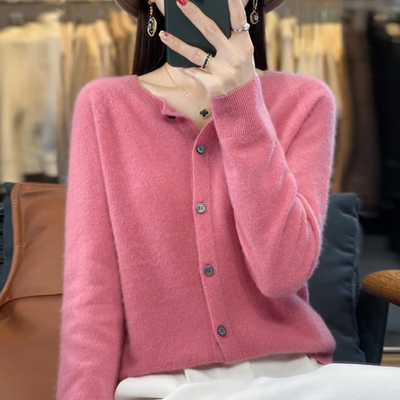 Solenne™ | Soft Knit Button Cardigan