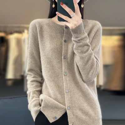 Solenne™ | Soft Knit Button Cardigan