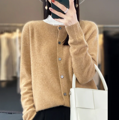 Solenne™ | Soft Knit Button Cardigan
