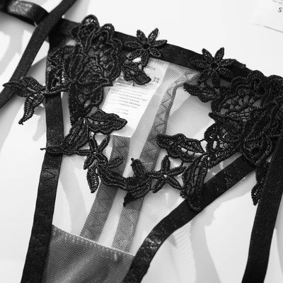 Elena™ | 3-Piece French Lingerie Set